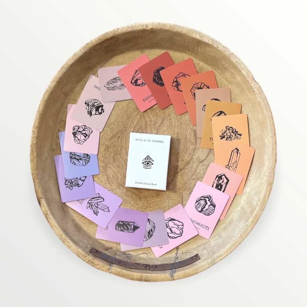 Crystal Oracle Deck BNIB by Species by the Thousands